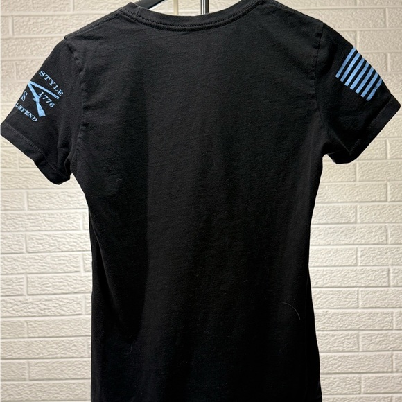 Grunt Style Black and Blue Short Sleeve Tees - Picture 2 of 3